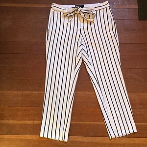 Banana Republic Striped Ankle Dress Pant